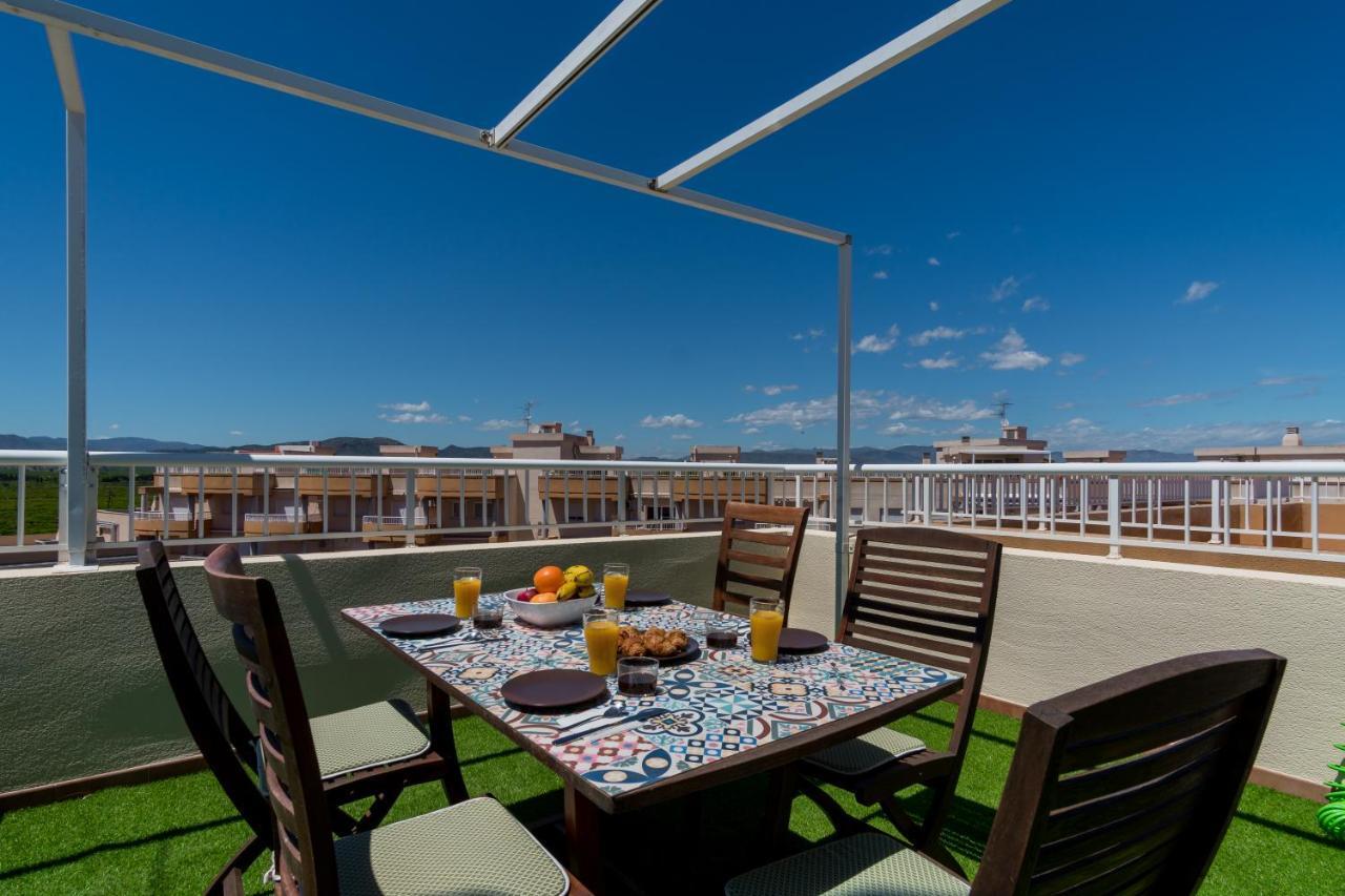 Duplex Penthouse With Terrace. Beach-Pool Canet d'En Berenguer Ngoại thất bức ảnh
